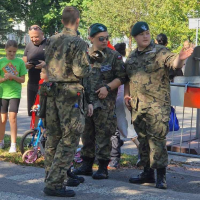 Uczniowie ZSZHTS zabezpieczają trasy biegowe